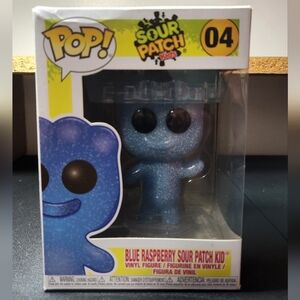Blue raspberry sour patch kid funko pop #4 in box